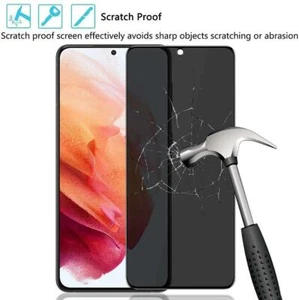 Protector de pantalla de privacidad de vidrio templado anti espía para Samsung Galaxy A52 5G / 4G - Imagen 1 de 7