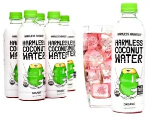 Harmless Harvest Organic Coconut Water No Sugar Added 8.75oz (Pack of 6)~12/2025 - Picture 1 of 6