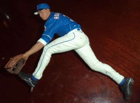 MCFARLANE Alex Rodriguez Action Figure 2004 Texas Rangers Shortstop Loose No Box Cover