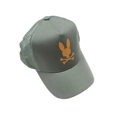 Psycho Bunny Men's Agave Green Liverpool Trucker Cap - Image 1 of 3