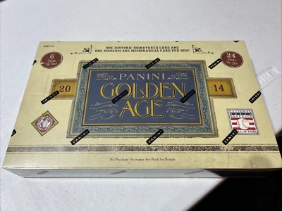 2014 Panini Golden Age Baseball Hobby Box BRAND NEW SEALED - Image 1 of 4