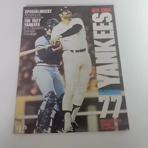 1977 New York Yankees Yearbook Vintage - Picture 1 of 5