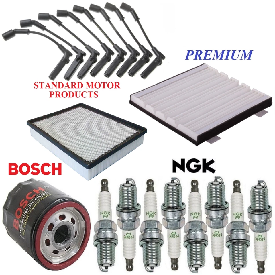 Kit de afinación filtros tapones para CHEVY SILVERADO 3500 HD V8 6,0 L, carrocería nueva 2007-2008 Foto 1 de 1