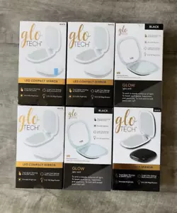 GloTech Led Compact Magnifying Small Mirror 1X and 10X (Bulk Mix Condition) - Picture 1 of 3