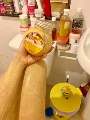 Phlai Body Care Scrub Fresh Ginger Oil Whitening Gentle Remove Dead Skin 760 g. - Image 1 of 2