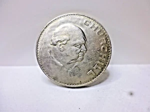 Sir Winston Churchill Gedenkmünze Crown von 1965 - Bild 1 von 2