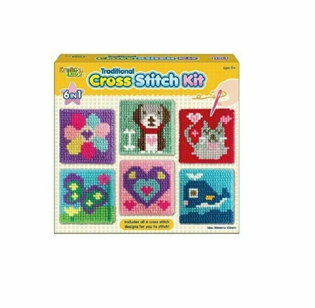 Kreative Kids TY313 6-in-1 Embroidery Kit