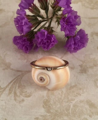 Mujeres Niñas Anillo Ópalo Talla 8 Oro Pequeño Delgado Delicado Anillos de Amistad Joyería Nuevo Foto 1 de 4