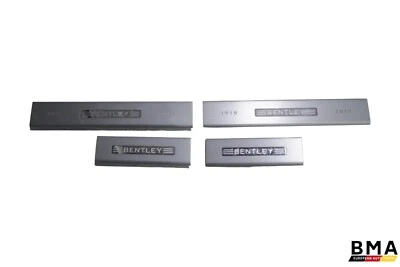 Conjunto de molduras de umbral de puerta delantera trasera Bentley Bentayga 2017-2020 OEM Foto 1 de 4