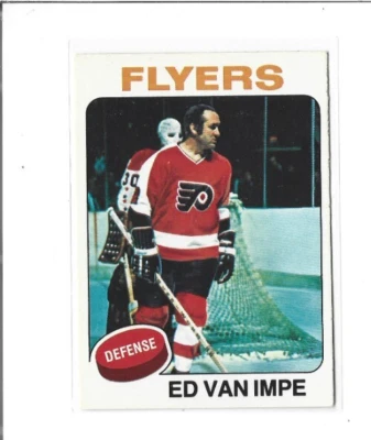 1975-76 O-Pee-Chee #38 Ed Van Impe EXMT - Image 1 of 2