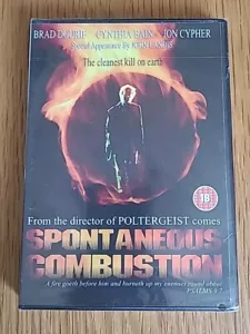 New & Sealed Spontaneous Combustion DVD (1989) Brad Dourif - Tobe Hooper - R0 - Picture 1 of 2