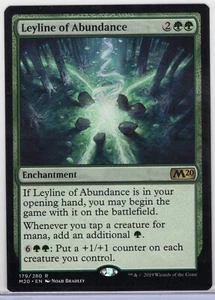 1x Leyline of Abundance - Core Set 2020 - Near Mint - Imagen 1 de 1