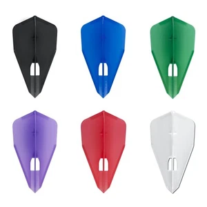 L Style Bullet Dart Flights Plain Colours L-Flights Champagne Ring - Picture 1 of 7