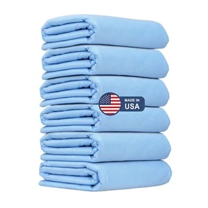 24 NEW BED PADS REUSABLE UNDERPADS 34x36 HOSPITAL MEDICAL INCONTINENCE WASHABLE - Picture 1 of 5