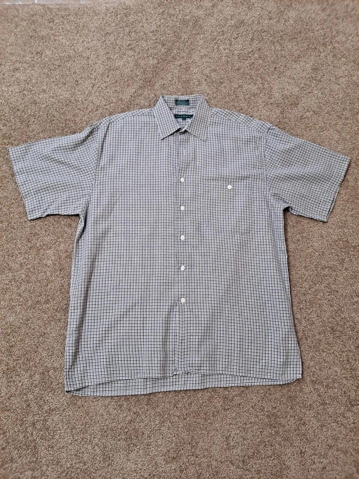 Camisas Tundra Para Hombre Grandes Canadá Abotonadas Geométricas Foto 1 de 4