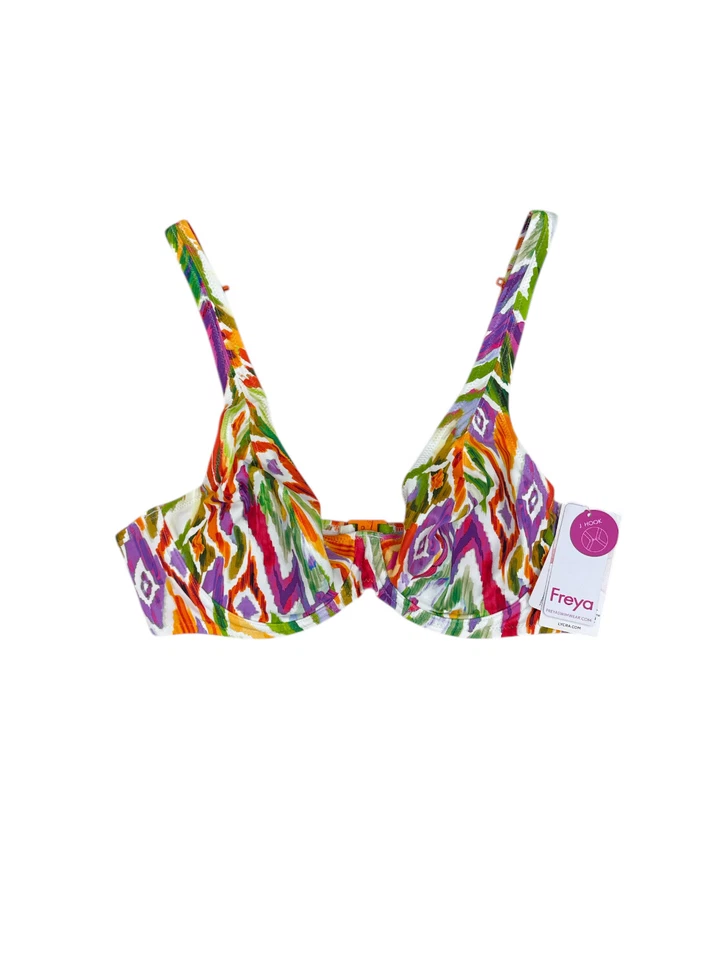 Top de natación de bikini Freya MULTI Tusan Beach High Apex con aros, EE. UU. 36DD, UK 36DD Foto 1 de 1