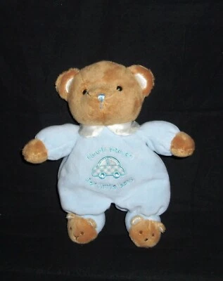 Peluche Carters Blue Thank Heaven for Little Boys Bear Car Baby  Foto 1 de 2