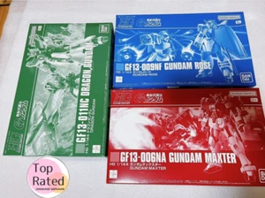 BANDAI SPIRITS HG 1/144 DRAGON & Maxter & Rose GUNDAM Mobile Fighter G Gundam - Picture 1 of 19