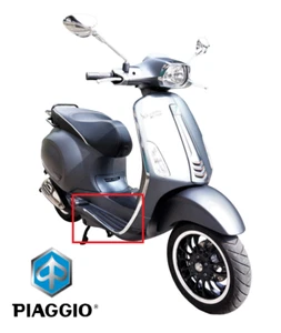 Estribo cromado derecho original Piaggio Vespa Primavera Sprint 50 125 - Imagen 1 de 4