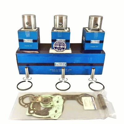 NUEVO KIT DE RECONSTRUCCIÓN EXTREMO SUPERIOR WSM POLARIS 750 69,75 MM DIÁMETRO STD 1993-1995 SL SLT Foto 1 de 4