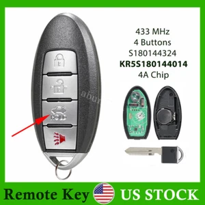 For 2016 2017 2018 Nissan Altima Maxima Smart Key Remote Keyless Entry Fob 4B - Picture 1 of 6