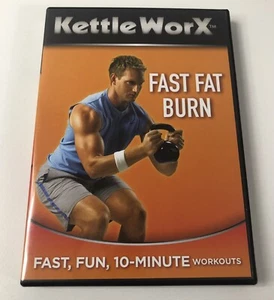 KETTLEWORX FAST FAT BURN FITNESS DVD PREOWNED VG+ - Imagen 1 de 6