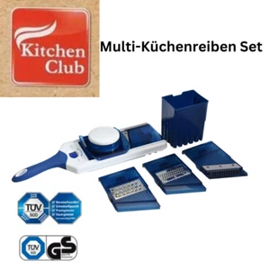 Küchenreiben Multifunktional Set 7-tlg KitchenClub für Reibe, Hobel, Raspel NEU - Bild 1 von 6