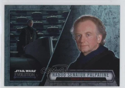 2016 Topps Star Wars Evolution Emperor Palpatine Naboo Senator of #46 fm0 - Image 1 of 3