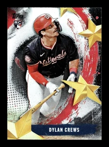 2025 Topps Stars of MLB #SMLB-30 Dylan Crews RC Washington Nationals - Bild 1 von 2