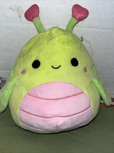 Squishmallows Hadeon the Grasshopper Valentine's 2023 Plush Stuffed Animal 8" - Picture 1 of 5