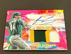 2020 TOPPS INCEPTION JESUS LUZARDO INCEPTION AUTOGRAPH PATCH PINK RC #’d 36/75! - Picture 1 of 8