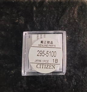295-5100 Original Reloj Citizen Celda de Energía Batería Condensador Eco Drive - Imagen 1 de 2