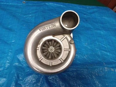 Vortech V1 Supercharger Head Unit With 10-Rib Pulley Standard Clockwise Rotation - Image 1 of 4