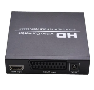 Convertidor de video SCART a HDMI + HDMI RGB HD Audio scart a hdmi + Digital 1080P - Imagen 1 de 14