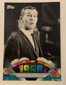 2011 Topps American Pie Trading Card #82 Carson Takes Over The Tonight Show - Picture 1 of 2