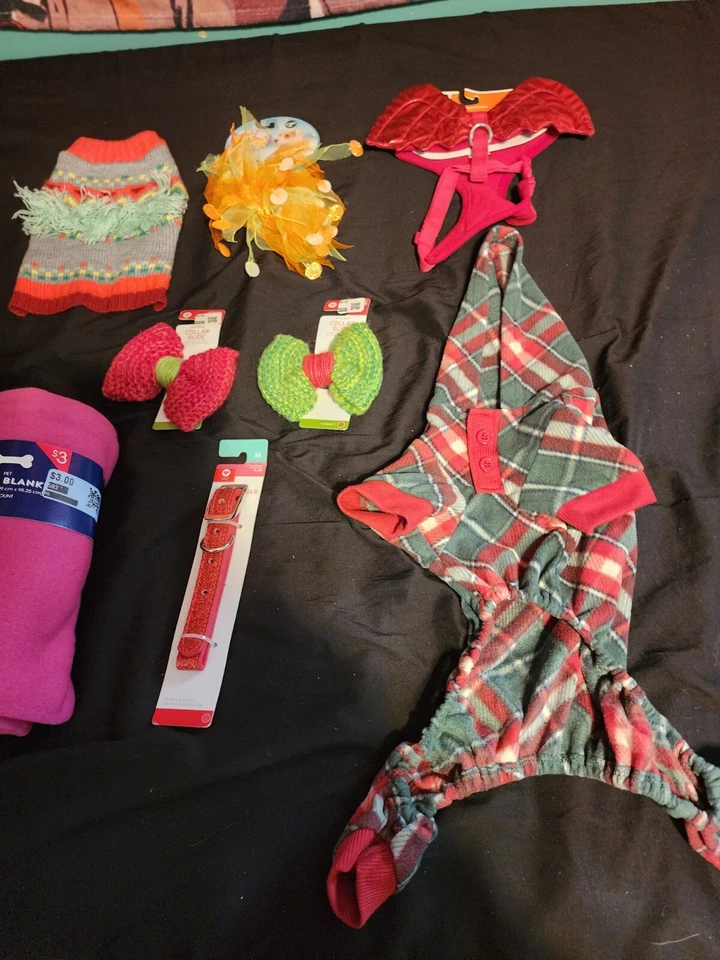 Dog Clothes Lot of 10 Pieces Size Xs-small - Image 1 of 3