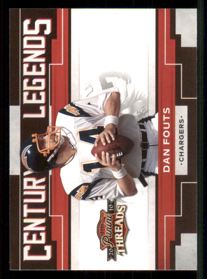 2010 Panini Threads Century Legends #15 Dan Fouts - Image 1 of 2