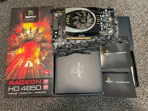 XFX ATI Radeon HD 4850 1GB GDDR3 GPU In Box complete video card - Bild 1 von 3