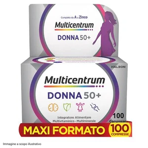 Multicentrum Donna 50+ Integratore Multivitaminico completo con Magnesio Vita... - Foto 1 di 8