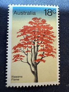 AUSTRALIA 1978 Trees - Illawarra Flame Tree 18c, MNH - Picture 1 of 1