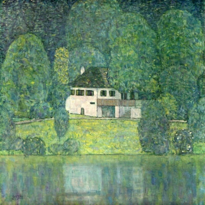 Litzlberg am Attersee por Gustav Klimt pintura al óleo pintada a mano lienzo arte de pared Foto 1 de 4