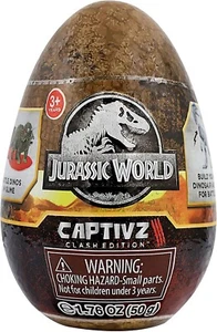 Neu Jurassic World Captivz Schleim gefüllt Dinosaurier Ei Clash Edition KOSTENLOSER VERSAND - Bild 1 von 9