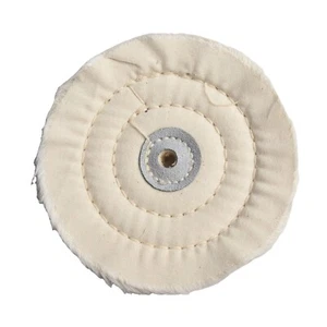 5/125mm Cotton Polishing Buffing Wheel Disc Pad Buff For Bench Grinder Tool AU - Picture 1 of 12
