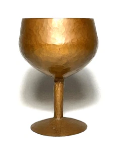 CALICE in rame massiccio martellato a mano (8 oz) - Foto 1 di 6