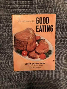 Invitation to Good Eating, 1962 National Live Stock Meat Board Chicago Booklet - Picture 1 of 6