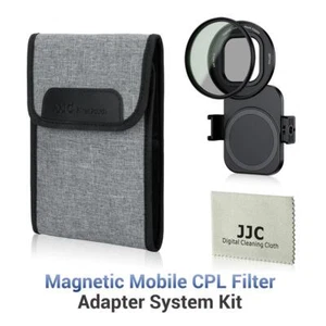 Kit Adaptateur Filtre CPL Objectif Magnétique 67mm avec Sac pour iPhone 16 Pro 15 14 Max Plus - Photo 1 sur 19