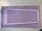 monat heat mat pad rubber pouch violet