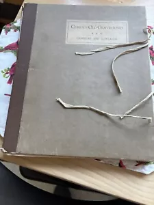 Vintage 1924 Book Curious Old Gravestones Boston Chandler & Rowlands - Picture 1 of 11