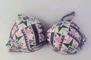 New! Victoria’s Secret PINK Women Super Push-Up Bra Multicolor Size 34B. - Picture 1 of 17