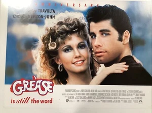 Grease 1978 Re-release 20th Anniversary Original Quad Movie Poster 30x40 Inches - Picture 1 of 14
